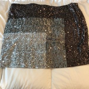 Sequin skirt
